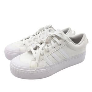 Adidas Bravada 2.0 Platform Shoes Sneakers Women's White Size US9.5 EU42